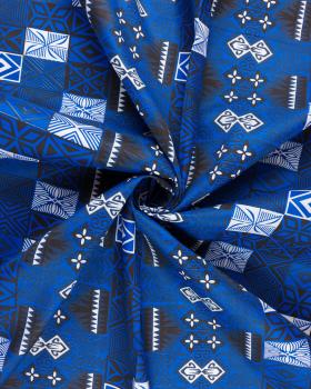 Polynesian fabric FARE Blue - Tissushop